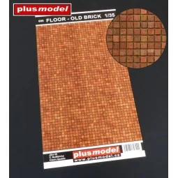 Floor – old brick, 1/35 - Plus model 600