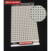Floor – star pattern, 1/35 - Plus model 602