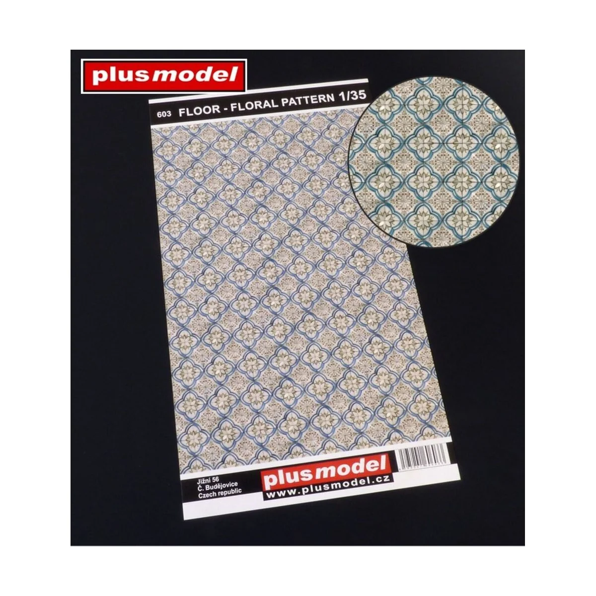 Floor – floral pattern - Plus model 603