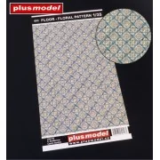 Floor – floral pattern, 1/35 - Plus model 603