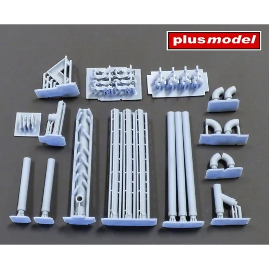 Roof gutters, 1/35 - Plus model 606