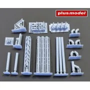 Roof gutters, 1/35 - Plus model 606