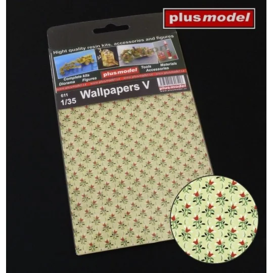 Wallpapers V, 1/35 - Plus model 611