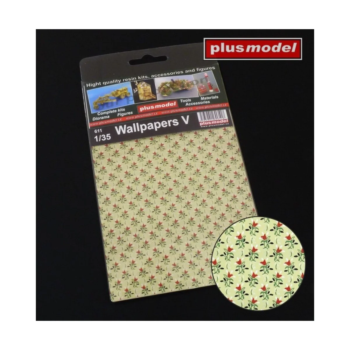 Wallpapers V, 1/35 - Plus model 611