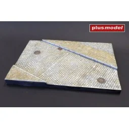 Display base – Cobblestone street with sidewalk - Plus model 620