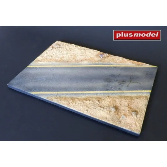 Display base – Road in the desert, 1/35 - Plus model 622