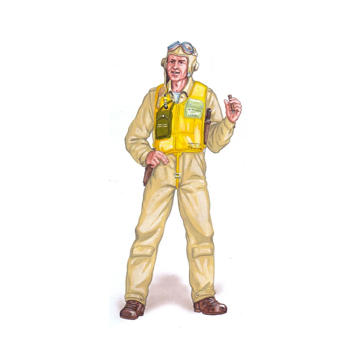 Pilot F4U Corsair, 1/32 - Plus model AL3002