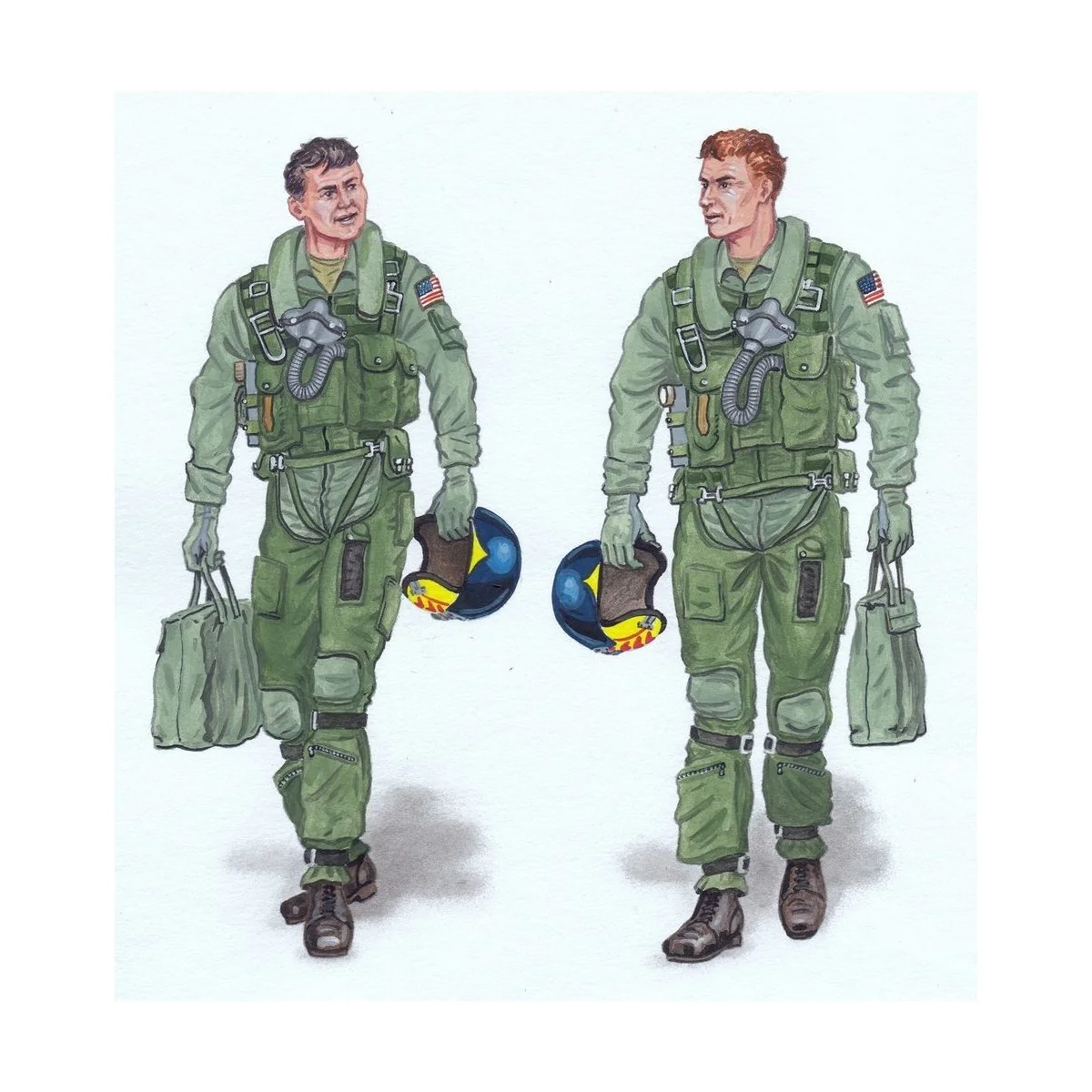 Crew F-14 Tomcat, 1/32 - Plus model AL3005