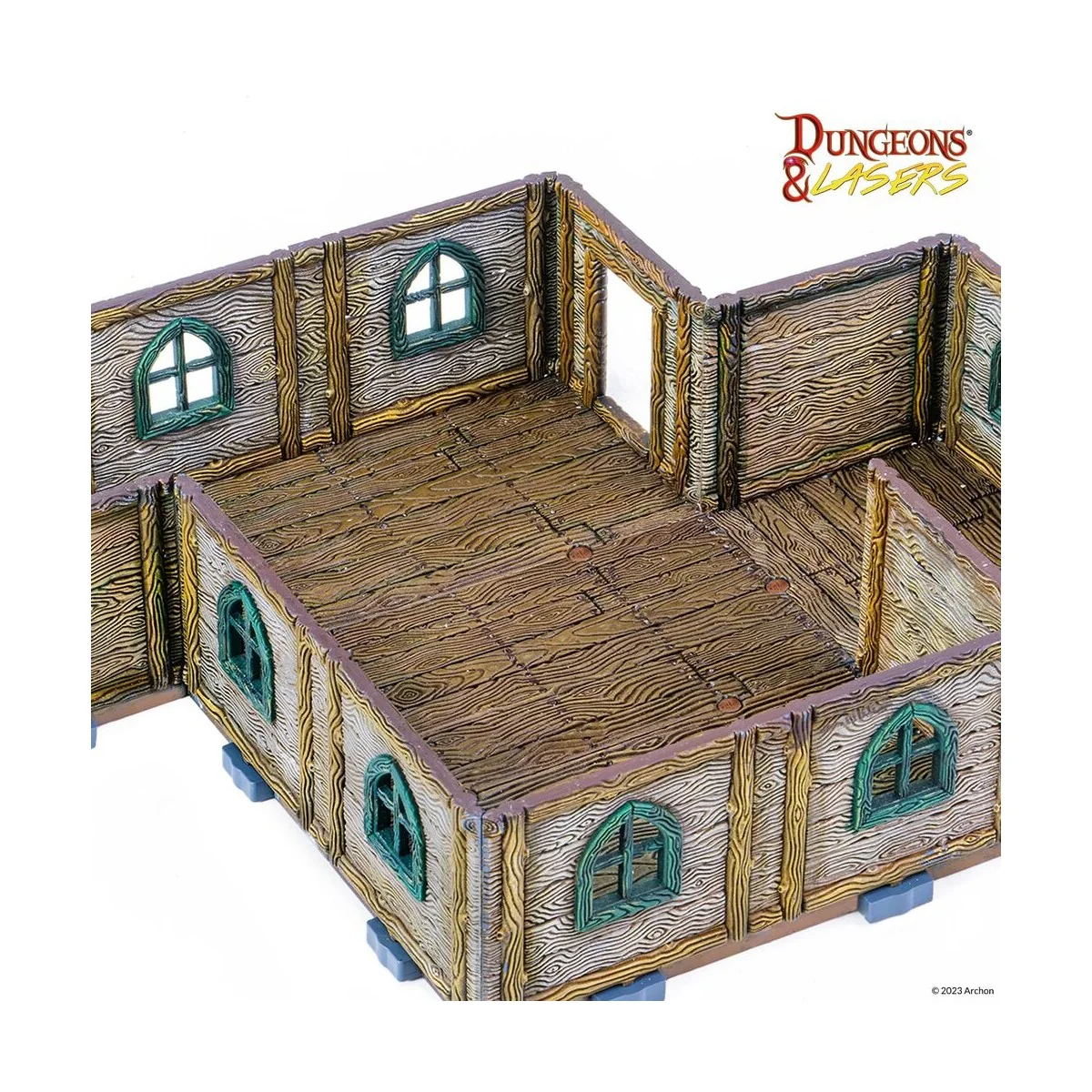 Dungeons & Lasers Expansion Set: WOODEN COTTAGE - Archon Studio DNL...