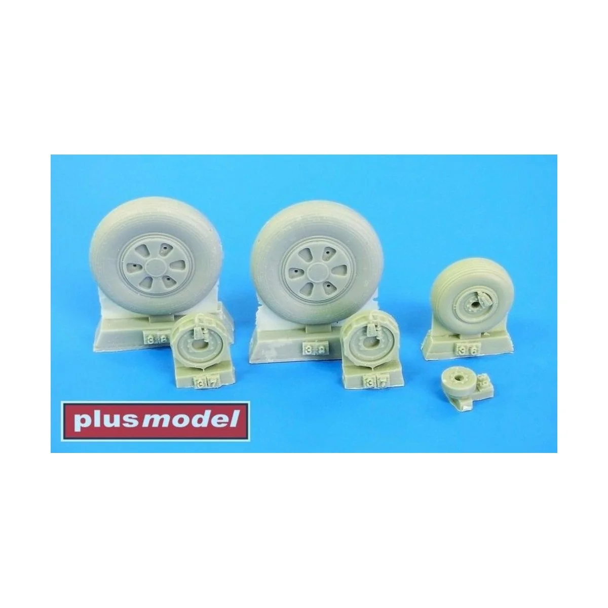 Mig-21 wheels early - Plus model AL3010