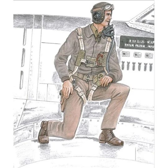 Pilot P-47 Thunderbolt, 1/32 - Plus model AL3012