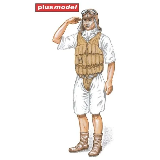 Pilot A6M Zero, 1/32 - Plus model AL3014