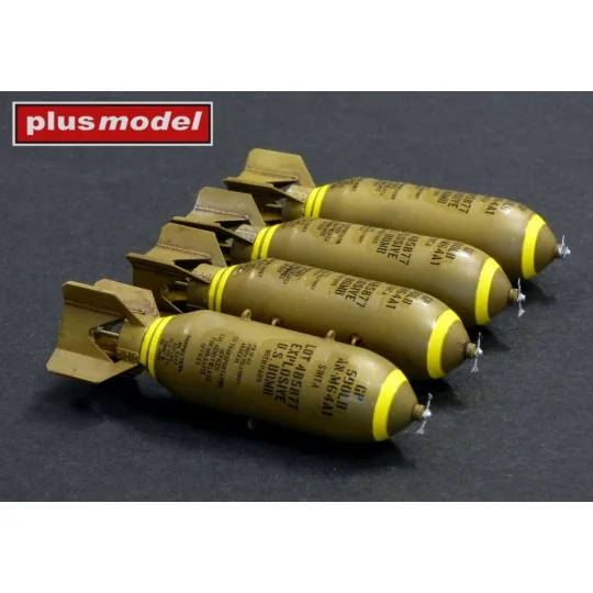 Bombs 500lb, 1/32 - Plus model AL3022 Bombs 500lb, 1/32 - Plus model AL3022