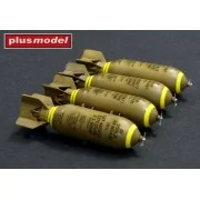Bombs 500lb, 1/32 - Plus model AL3022 Bombs 500lb, 1/32 - Plus model AL3022