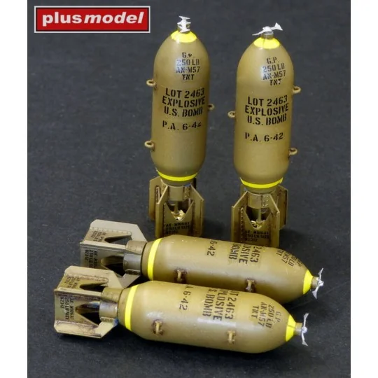 Bombs 250lb, 1/32 - Plus model AL3024
