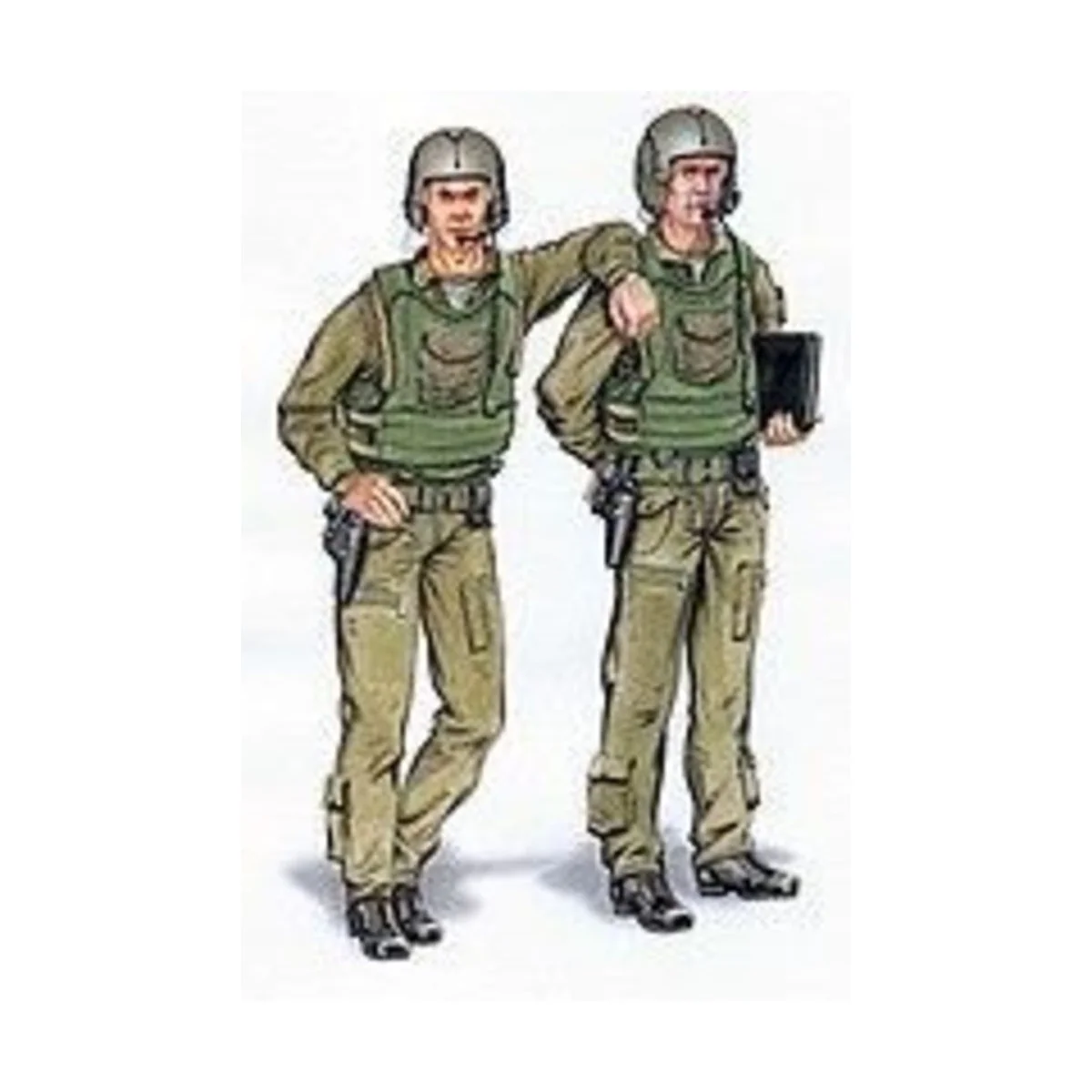 Crew AH-1, 1/48 - Plus model AL4049