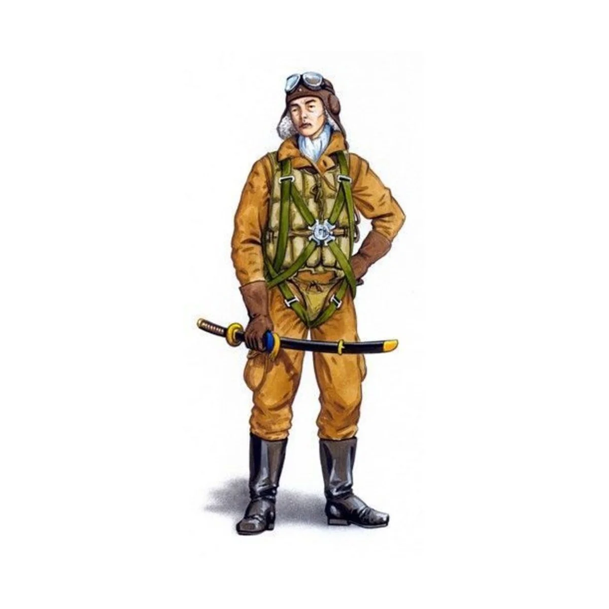 Pilot A6M Zero, 1/48 - Plus model AL4057