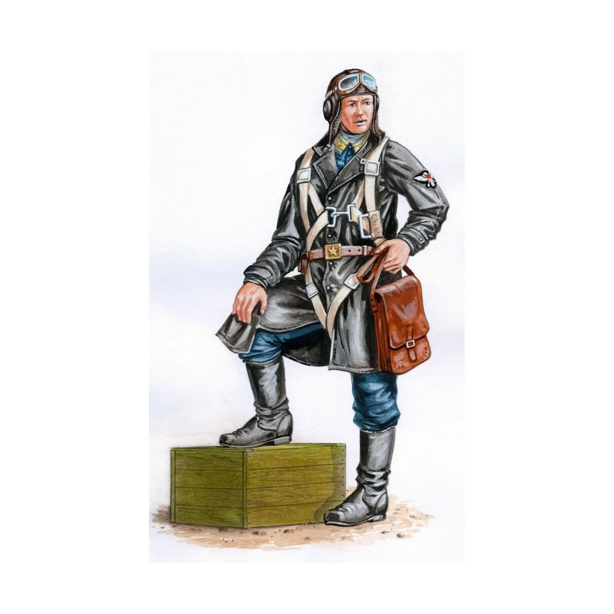 Pilot La-5, 1/48 - Plus model AL4059