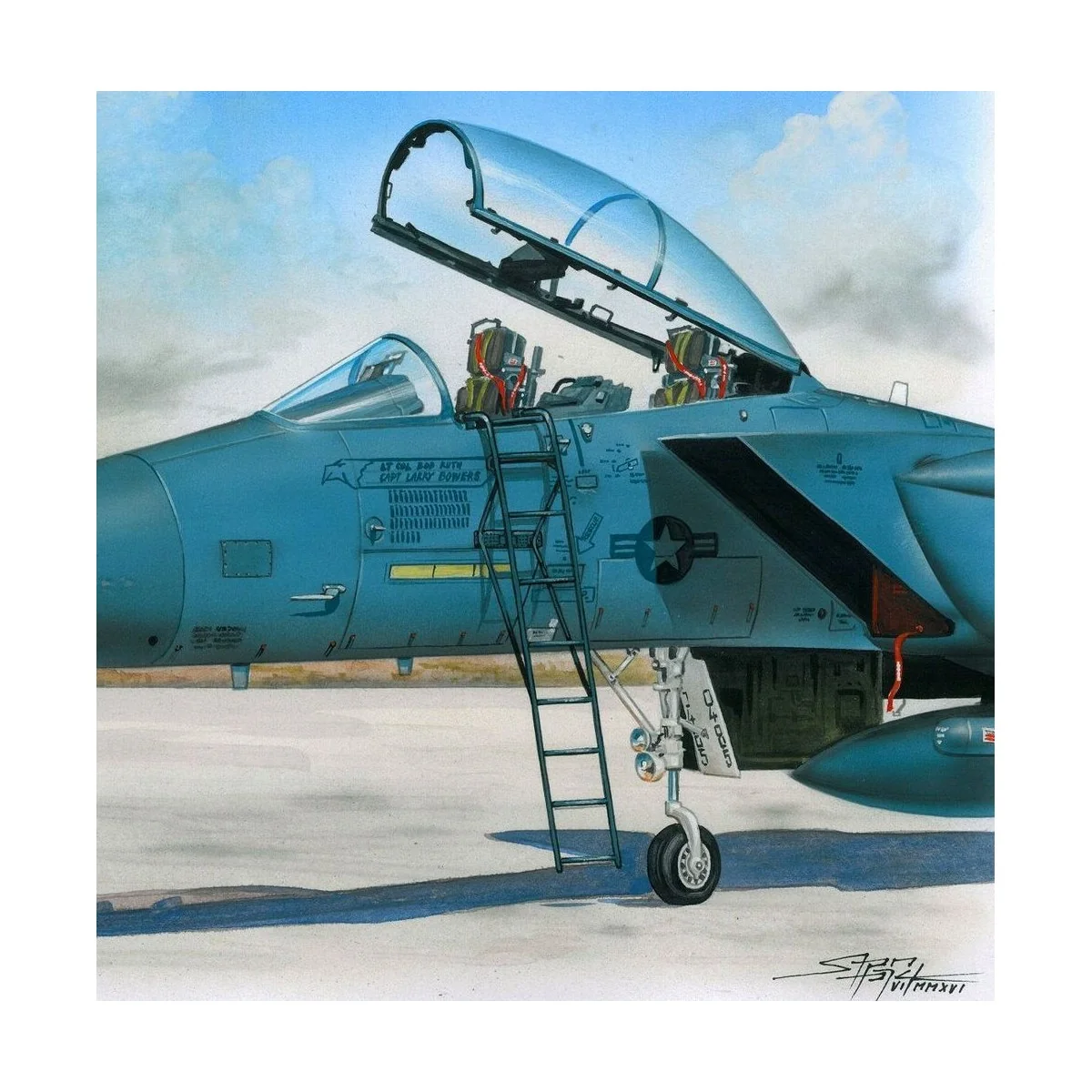 Ladder for F-15 - Plus model AL4060