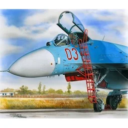 Ladder for Su-27, 1/48 - Plus model AL4062