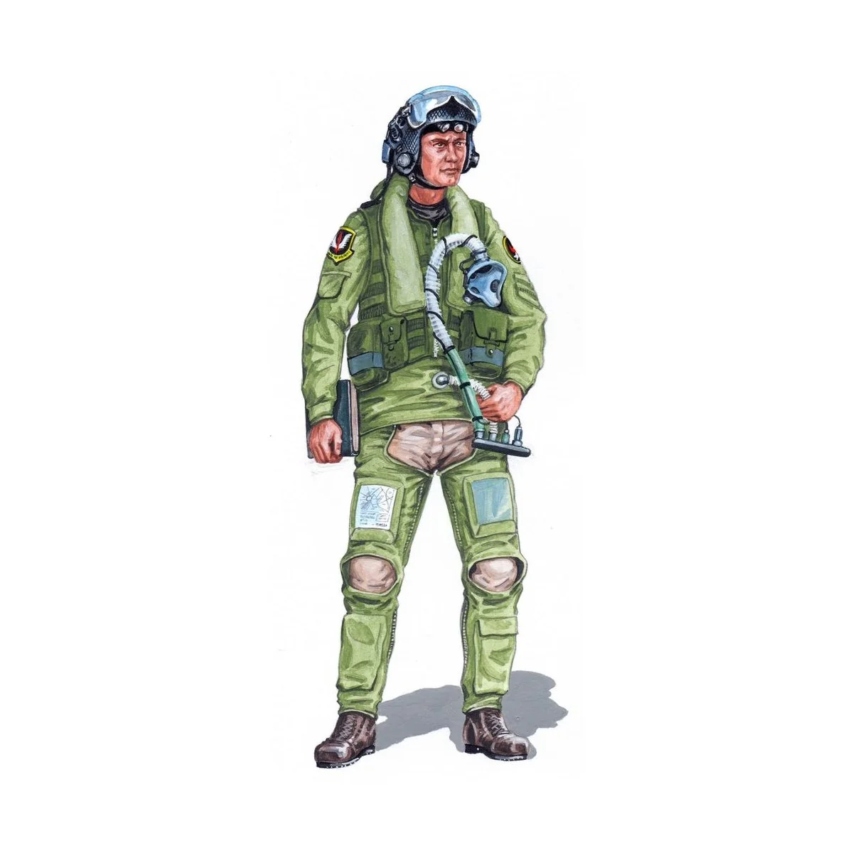 Pilot F-35 Lightning II, 1/48 - Plus model AL4064