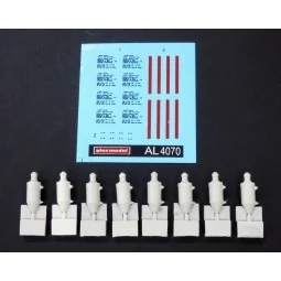 US rocket engines 15-KS-1000, 1/48 - Plus model AL4070