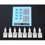 US rocket engines 15-KS-1000, 1/48 - Plus model AL4070