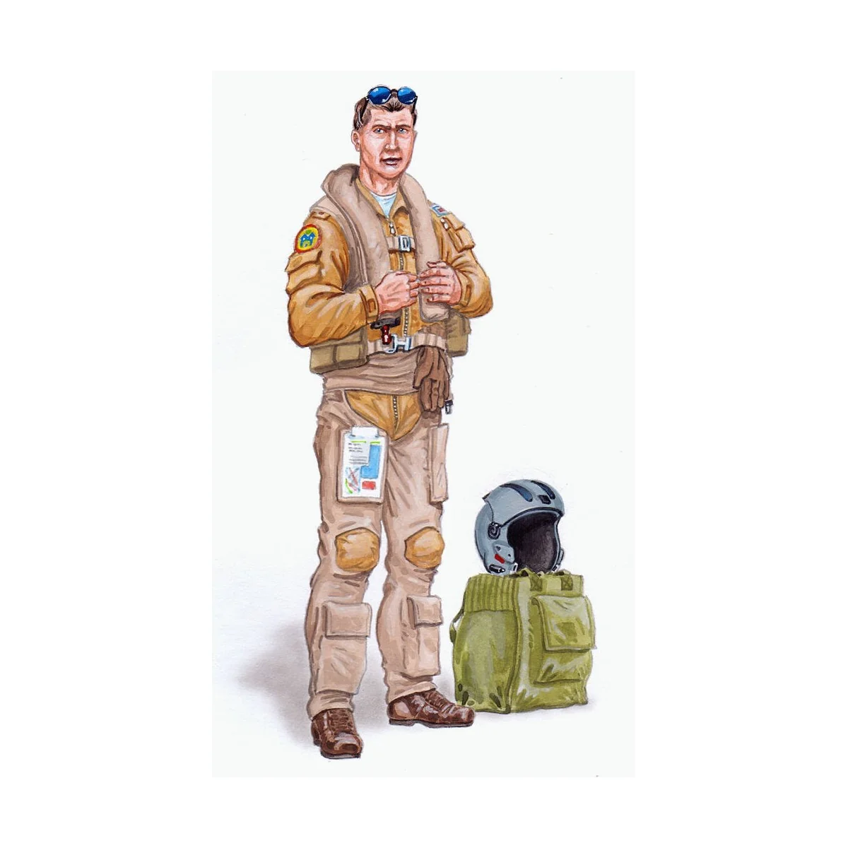 Pilot Mirage, 1/48 - Plus model AL4080