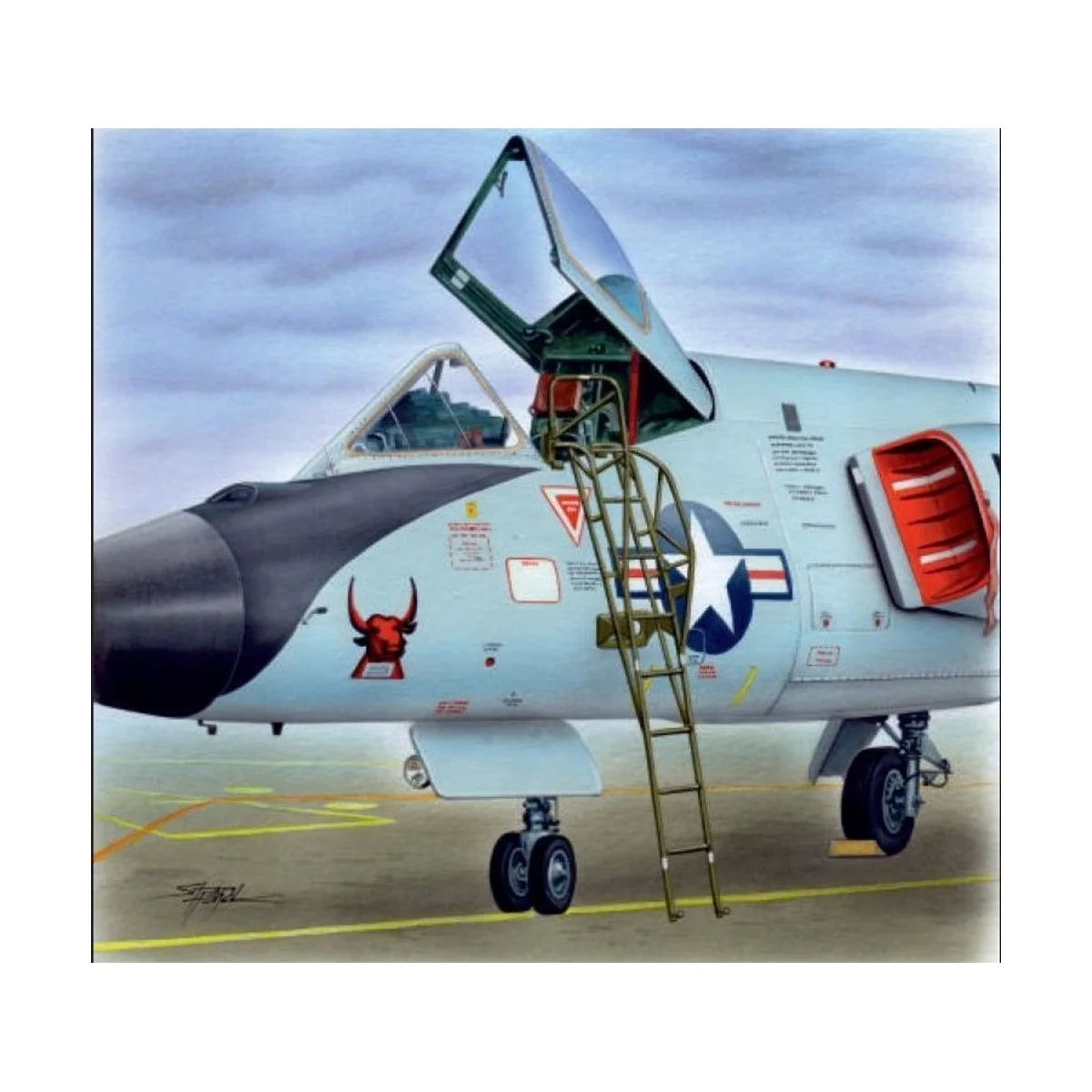 Ladder for F-106 - Plus model AL4084