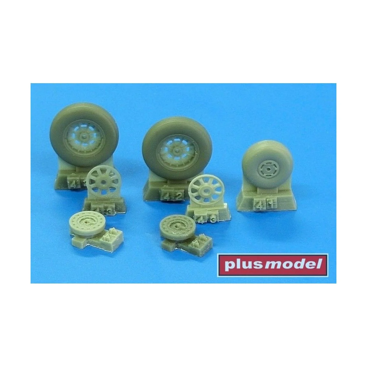 Mig-15 wheels - Plus model AL4098