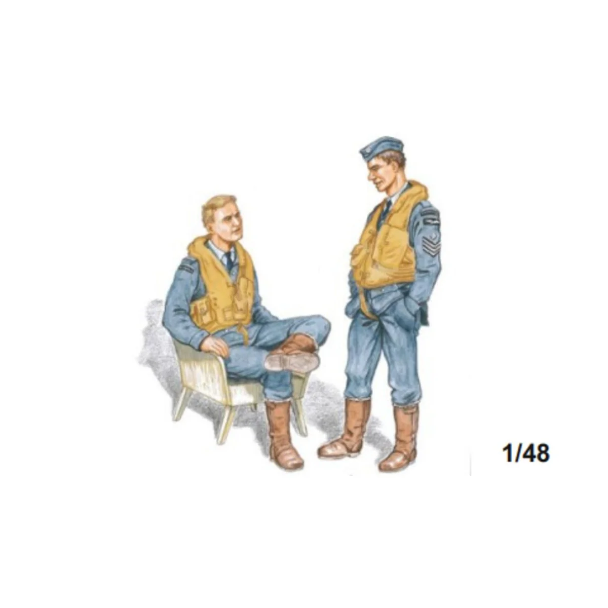 Crew Mosquito, 1/48 - Plus model AL4101 Crew Mosquito, 1/48 - Plus model AL4101