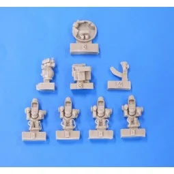 Bomb and gun sights for B-29 Superfortress, 1/48 - Plus model AL4104