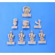 Bomb and gun sights for B-29 Superfortress, 1/48 - Plus model AL4104 Bomb and gun sights for B-29 Superfortress, 1/48 - Plus model AL4104