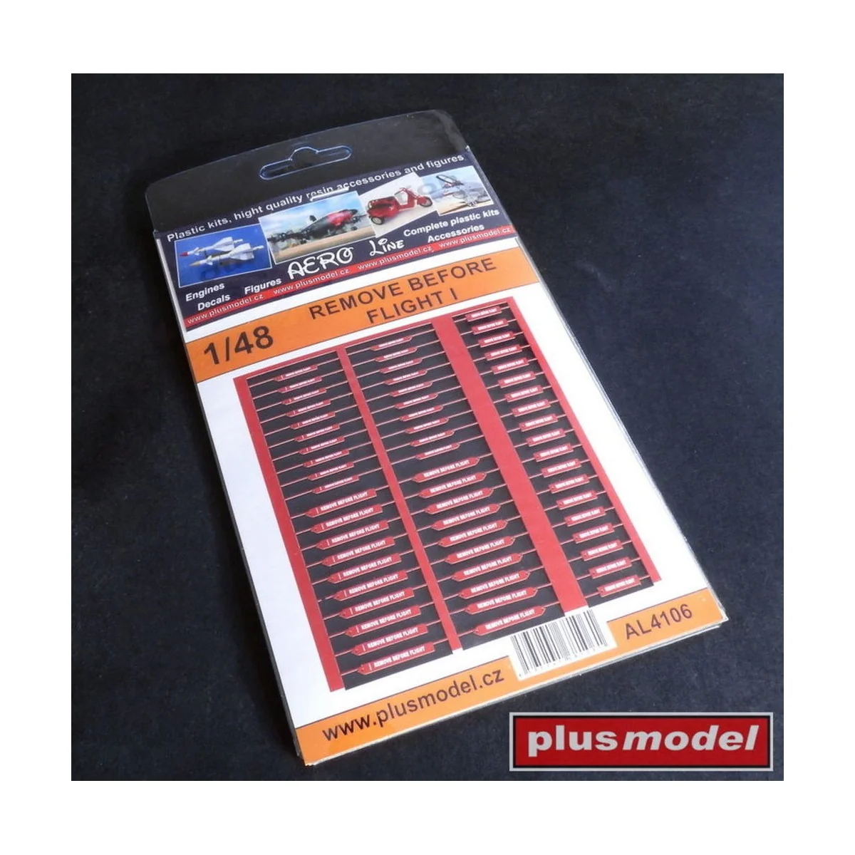 Remove Before flight I - Plus model AL4106