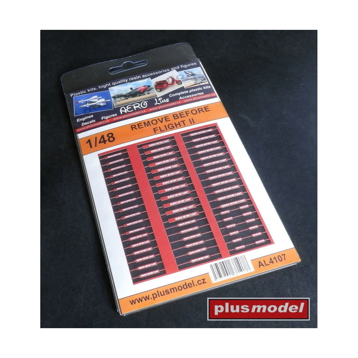 Remove Before flight II - Plus model AL4107