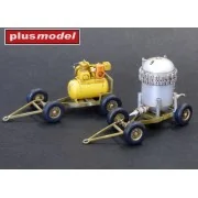 Trailer MkII with compressor and fuel filter, 1/48 - Plus model AL4112 Trailer MkII with compressor and fuel filter, 1/48 - Plus model AL4112
