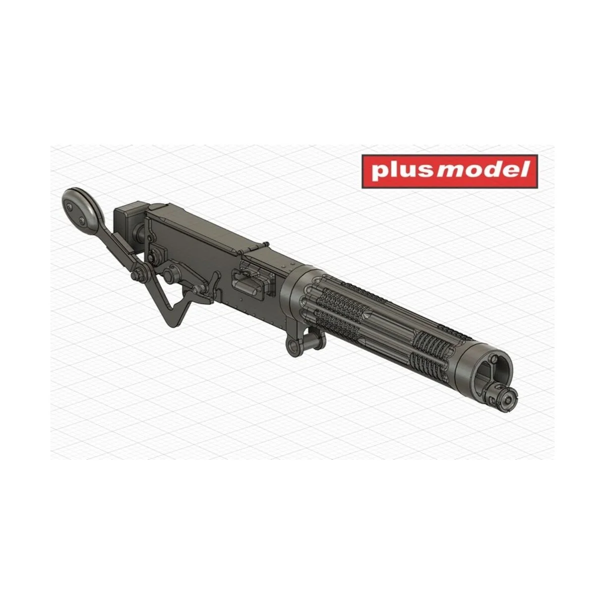 Aircraft machine gun Vickers pattern A, 1/48 - Plus model AL4114 Aircraft machine gun Vickers pattern A, 1/48 - Plus model AL4114