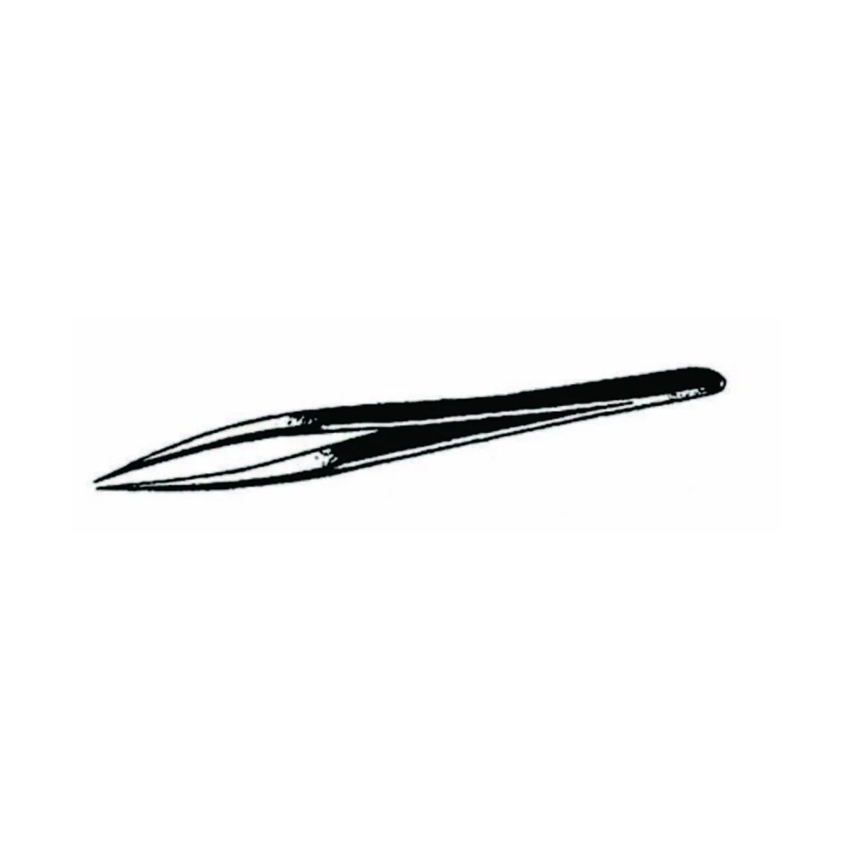 Pinzette Spitz/ungehärtet. - Plus model 22