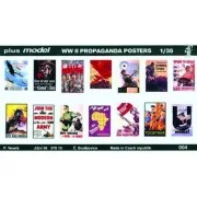 Propaganda Poster Gemischt Deutsch, Englisch, USA, Russisch. - Plus...