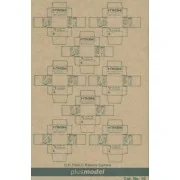 U.S. Feld C-Ration Kartons WW II, 8 Stück pro Bogen. - Plus model 10