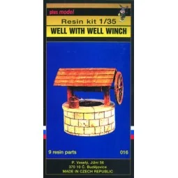 Brunnen mit Seilwinde, 1/35 - Plus model 16