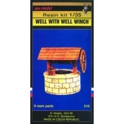 Brunnen mit Seilwinde, 1/35 - Plus model 16