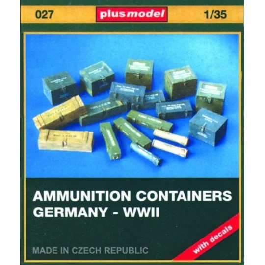 Deutsche Munitionskisten WW II - Plus model 27