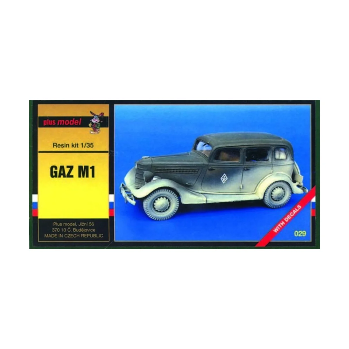 GAZ M-1 Stabswagen - Plus model 29