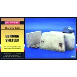 Deutscher Bunker, 1/35 - Plus model 044