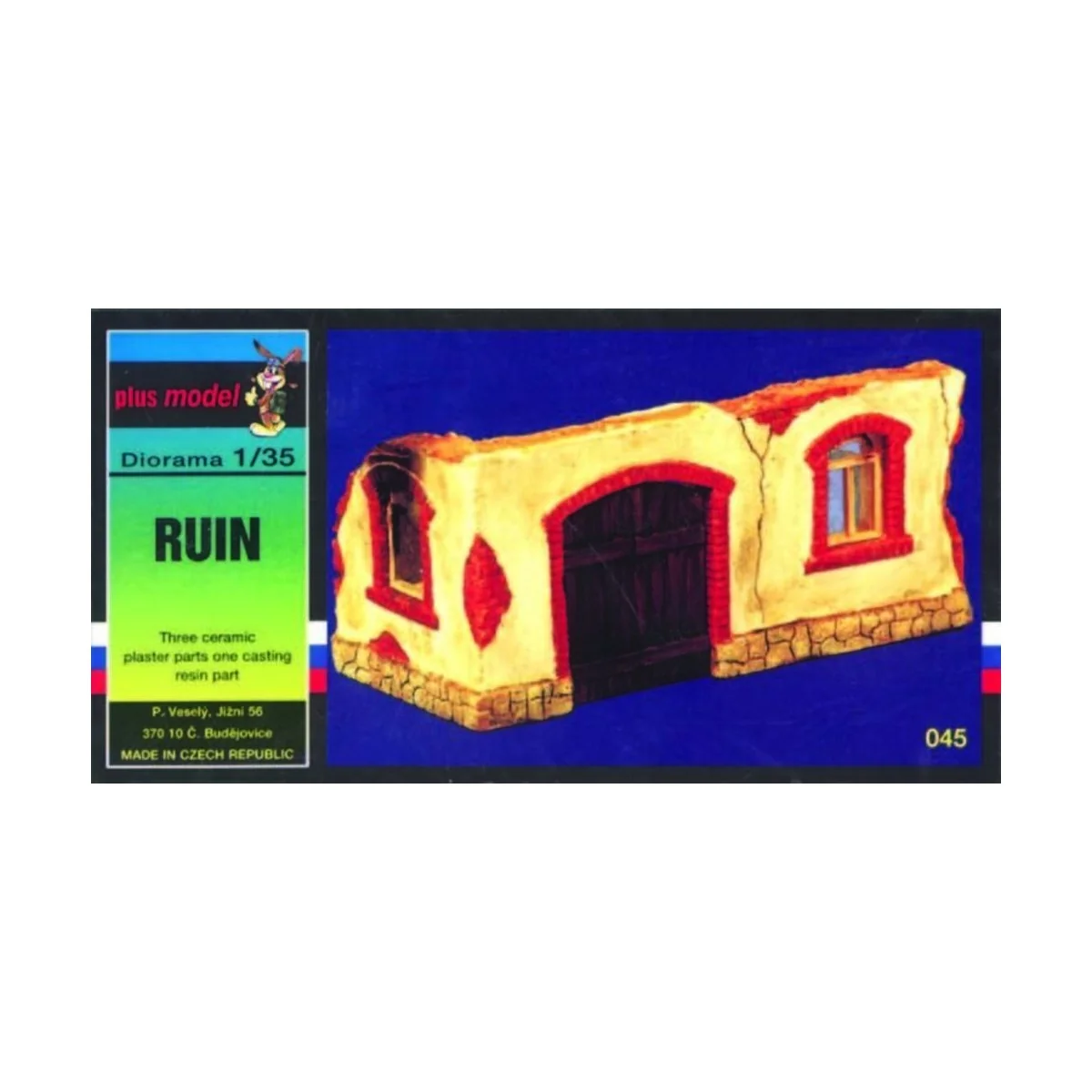 Ruine, 1/35 - Plus model 45