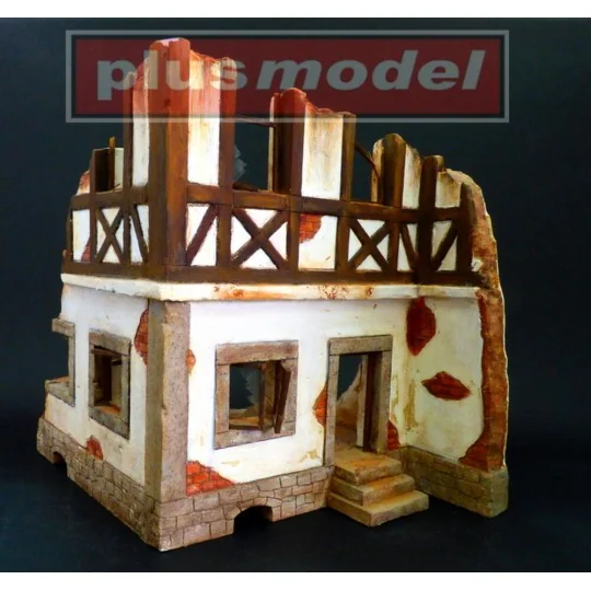 Deutsches Fachwerkhaus-Ruine - Plus model 47
