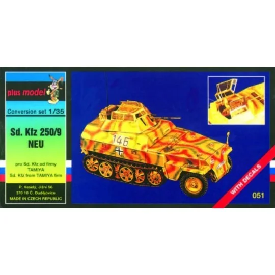 Sd.Kfz 250/9 Neu, 1/35 - Plus model 51 Sd.Kfz 250/9 Neu, 1/35 - Plus model 51