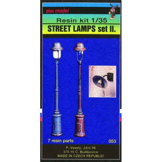 Straßenlampen - Set 2, 1/35 - Plus model 53