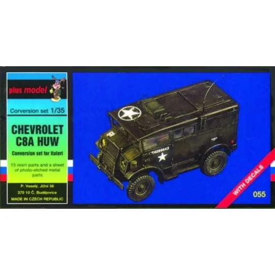 Chevrolet C8A HUW, 1/35 - Plus model 55 Chevrolet C8A HUW, 1/35 - Plus model 55